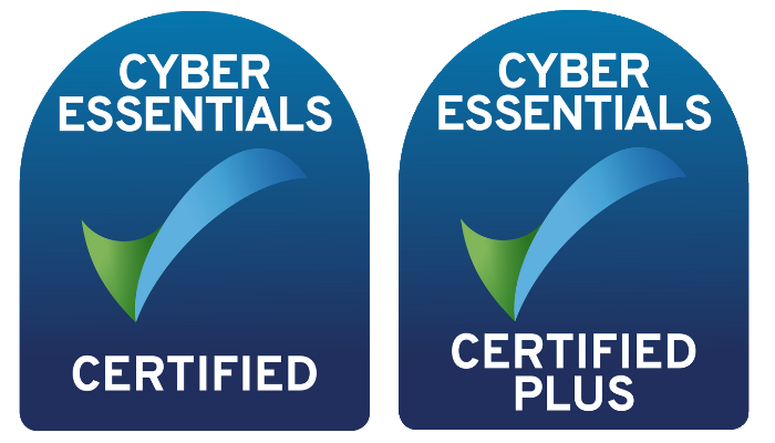 Cyber Essentials Certified and Cyber Essentials Certified Plus shields